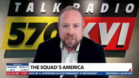 Ari on Newsmax panel discussing The Squad