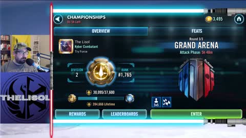 Grand Arena | 13.3.3 Championship Round | Few slip ups, managed a full clear | SWGoH