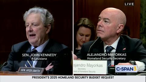 Sen. John Kennedy blasts Secretary Mayorkas for his egregious breach of the public trust