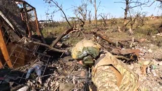 🎥 Ukraine Russia War | Ukrainian Soldiers Clearing Russian Remnants in Andriivka | GoPro Foota | RCF