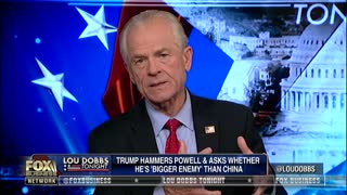 WH trade adviser Peter Navarro slams Fed chair Jerome Powell