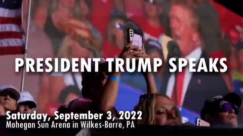 President Trump to hold rally in Wilkes-Barre, PA