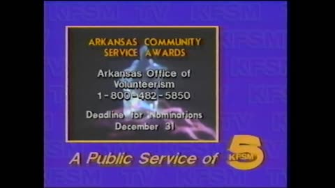 December 24, 1987 - Arkansas Community Service Awards