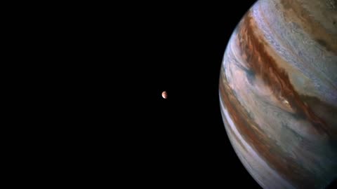 Vangelis in Space: Juno's Middle Act - Io and Jupiter's Cosmic Ballet Unfolds