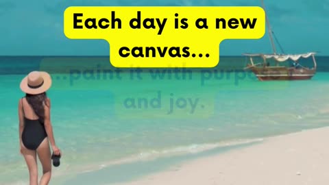 Your day is a canvas #KeepGoing #BelieveAndAchieve #Resilience #InnerStrength