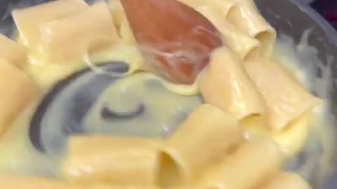 POTATO AND MUSSELS PASTA 🍝😍 delicately delicious! #shorts #asmr #recipe