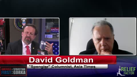 China is laughing at Joe Biden. David Goldman with Sebastian Gorka on AMERICA First