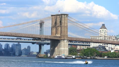 Beautiful View of Brooklyn Bridge