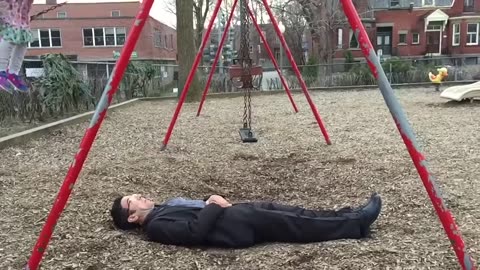 Awesome dad perfect swing stunts