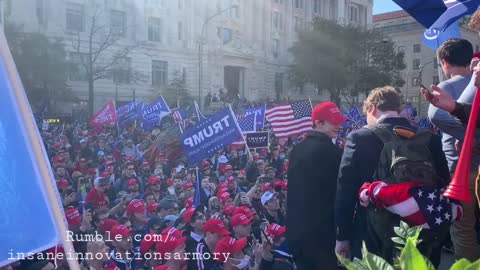 "Stop The Steal" Chanted At Million MAGA March
