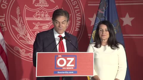 Pennsylvania GOP senate candidate Dr. Mehmet Oz gives 'special remarks'