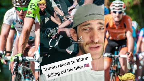 Trump's Reaction to Biden's Bike Incident!