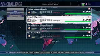 Respectful Spectating - Street Fighter V mission (6100 Fight Money)