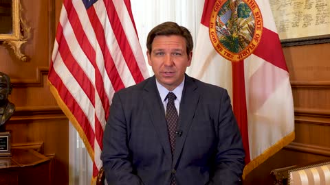 Gov. DeSantis Delivers a Message to Addison