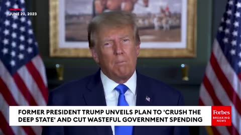 BREAKING NEWS: Trump Unveils Plan To 'Crush The Deep State'