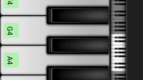 aquele fundo musical antigo no app piano