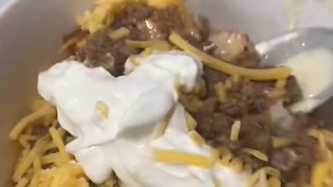 Cheese beef