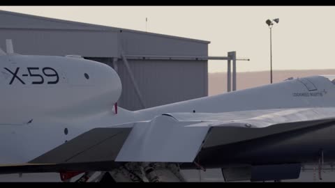 NASA's Recently Revealed X-59 Calm Supersonic Plane Eyes First Flight (Trailer)