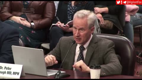 Dr. Peter McCullough Gives an Impassioned Testimony Against the Government Playing Medicine