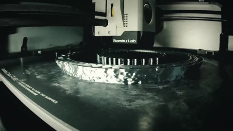 MOON POT BOTTOM 3D PRINT TIMELAPSE