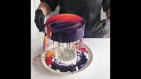 Modern Satisfying Mirror Glaze Cake Decorating Compilation