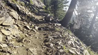 Climbing a ROCKY & BEAUTIFUL Alpine Section – Three Fingered Jack Loop – Central Oregon – 4K