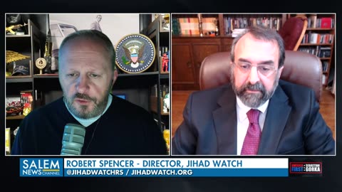 Palestinians do support Hamas. Robert Spencer with Bob Frantz on AMERICA First