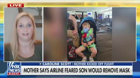 Mom Says Family Was Kicked Off Flight Over Fears Her 3-Year-Old Son Would Remove His Mask