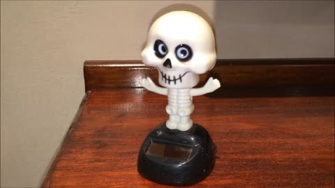 Skeleton Solar Toy