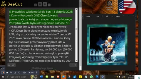 🔴Republika przywrócona przez GCR: Aktualizacja od pon. 14 sierpnia 2023 r 🔴 autor: Judy Byington