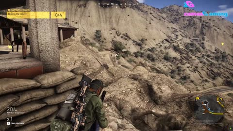 Tom Clancy Ghost Recon Wildlands PUCARA Destroy the convoy