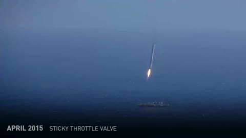 Elon Musk shares a SpaceX rocket explosion compilation