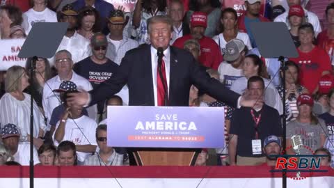 President #Trump at #SaveAmerica Rally in #Cullman #Alabama "We Lost Georgia?"