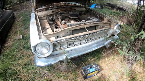 Attempting to start a slant six 1963 Dodge Dart