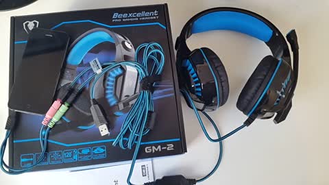 GM2 Pro Gaming Headset for PS4, XBOX One, PC, Tablets & Phones