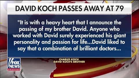 Billionaire Republican donor David Koch dead at 79
