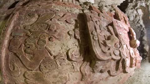 GIGANTIC FRIEZE FOUND IN BURIED PYRAMID!!!