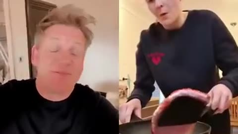 Gordon Ramsay reacts to cooking videos!