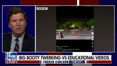 Tucker Carlson examines the differences between how TikTok appears in China and America