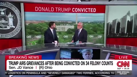 🚨Breaking: JD Vance Destroys Biden on CNN Following Trump's Rigged Conviction
