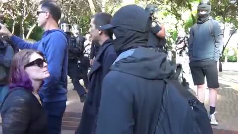 Oct 8 2017 ROSE CITY ANTIFA TOSSED LIKE CHILDREN COURTESY OF TINY TOESE