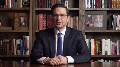 Conservative MP Pierre Poilievre announces he is running for Prime Minister of Canada.