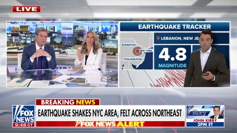 Magnitude 4.8 earthquake felt across New Jersey, New York