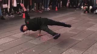 Talented Street Dancers in Times Square