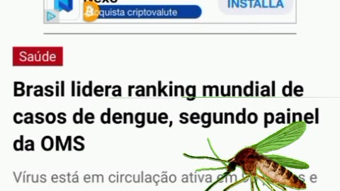 Dengue: O Samba do Genocida Luiz Inácio Nísia da Silva - Foi ele, ele sim !