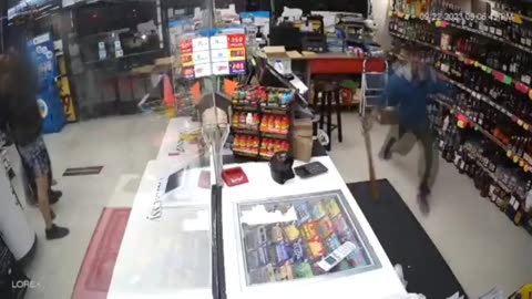 What is happening in our country? A shoplifter lights a store clerk on fire.