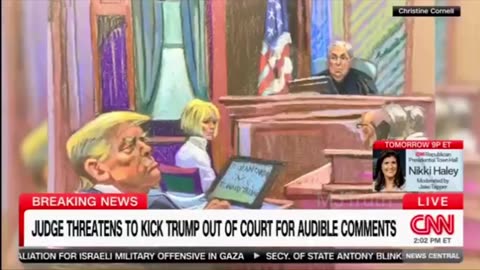45+’s Judge Threatens to throw him out and Trump responds “I would love that” Boss 🤣😂