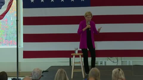 Elizabeth Warren continues to ramble and ramble and ramble