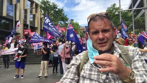 Trump Rally Sydney Australia