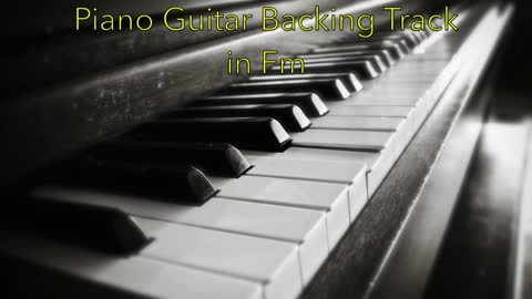 Piano Backing Track in Fm